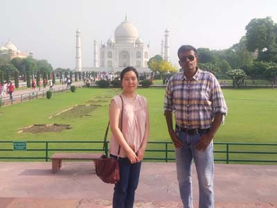 Chinese Tour Guide Agra